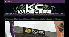 Desktop Screenshot of kcwirelessmodesto.net
