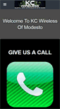 Mobile Screenshot of kcwirelessmodesto.net